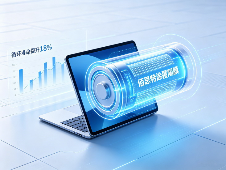 佰思特涂覆隔膜助力某平板电脑厂商实现电池循环寿命提升18%
